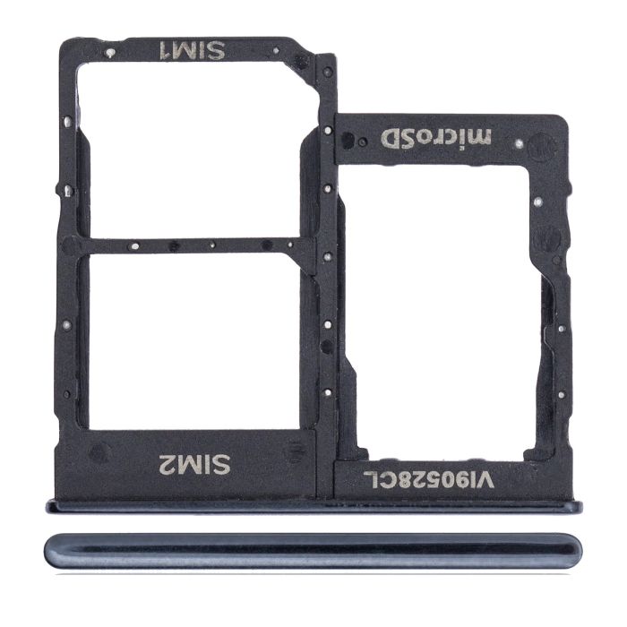 SIM-Kartenschacht Dual für Samsung Galaxy A40 (A405/ 2019) (Schwarz)