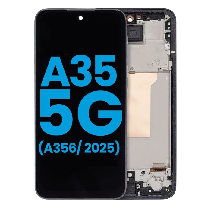 LCD Display mit Rahmen für Galaxy A35 5G (A356/ 2025) (6.58") (US Version)