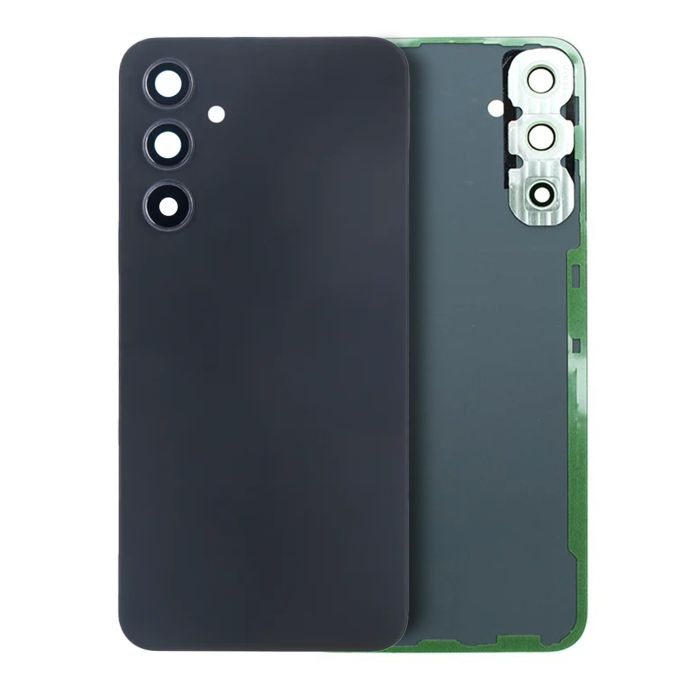 Rückglas mit Kameralinse für Samsung Galaxy A34 5G (Service Pack) (Schwarz)