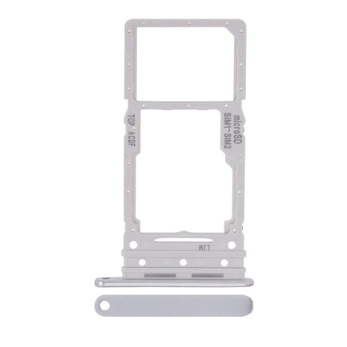 SIM-Kartenschacht Dual für Samsung Galaxy A34 (A346/ 2023) (Silber)
