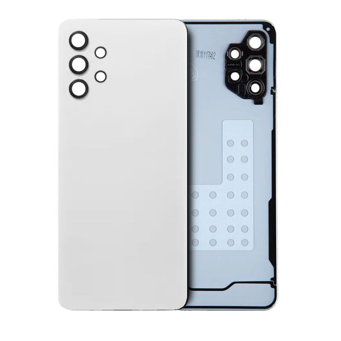 Rückglas mit Kameralinse für Galaxy A32 5G (Service Pack) (Awesome White)