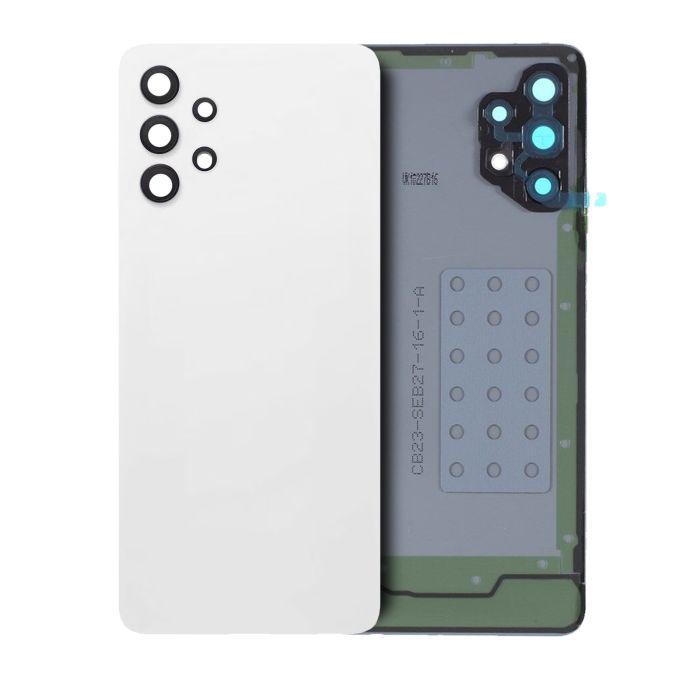 Rückglas mit Kameralinse für Galaxy A32 4G (Service Pack) (Awesome White)