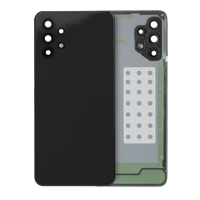 Rückglas mit Kameralinse für Galaxy A32 4G (Service Pack) (Awesome Black)
