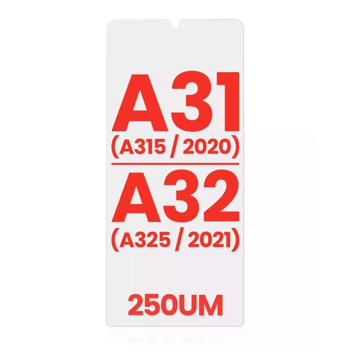 OCA für Samsung Galaxy A31 (A315/ 2020)/ A32 (A325/ 2021) (10er Pack) (250um)