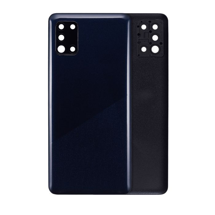 Rückglas mit Kameralinse für Galaxy A31 (A315/ 2020) (Prism Crush Blue)