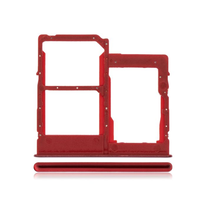 SIM-Kartenschacht Dual für Samsung Galaxy A31 (A315/ 2020) (Prism Crush Red)