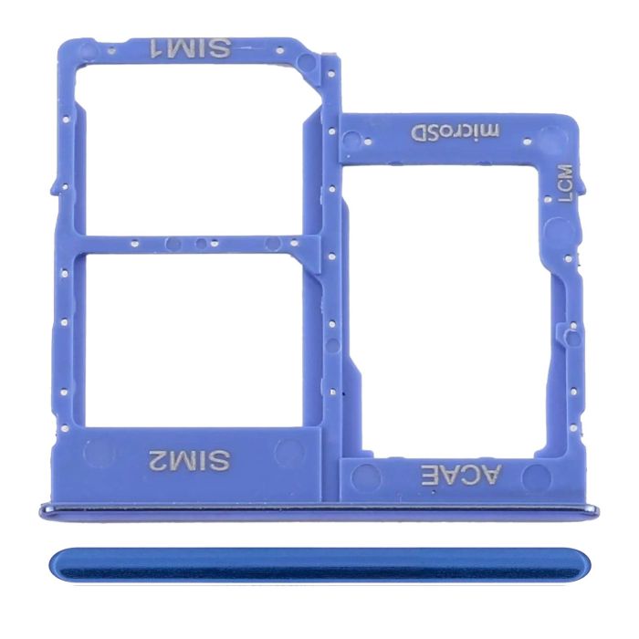 SIM-Kartenschacht Dual für Samsung Galaxy A31 (A315/ 2020) (Prism Crush Blue)