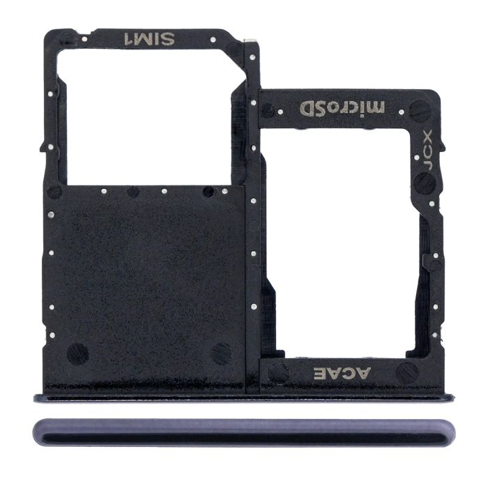SIM-Kartenschacht Single für Samsung Galaxy A31 (A315/ 2020) (Prism Crush Black)