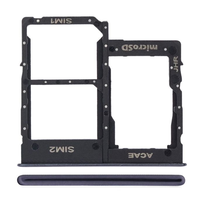 SIM-Kartenschacht Dual für Samsung Galaxy A31 (A315/ 2020) (Prism Crush Black)