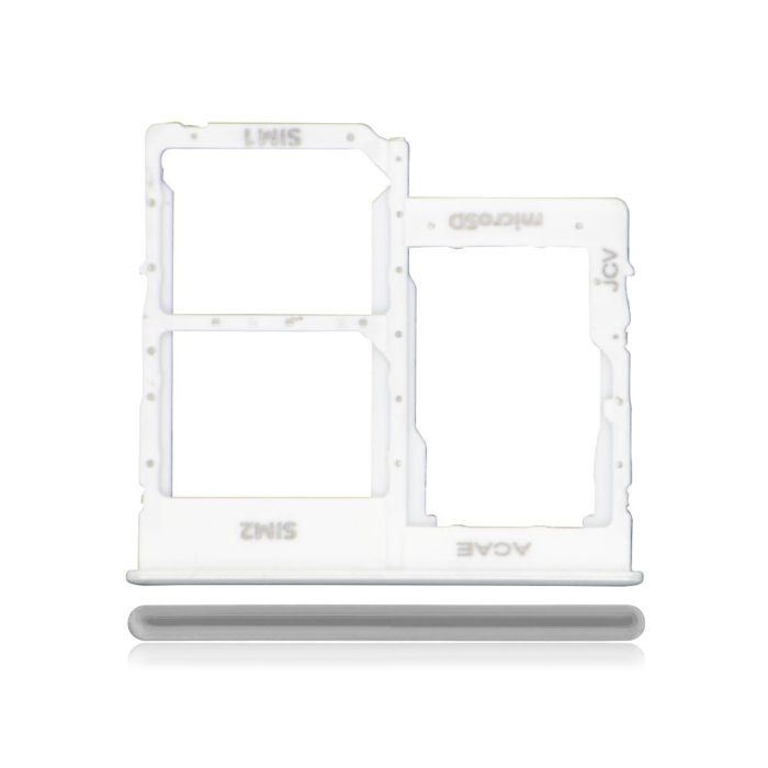 SIM-Kartenschacht Dual für Samsung Galaxy A31 (A315/ 2020) (Prism Crush White)