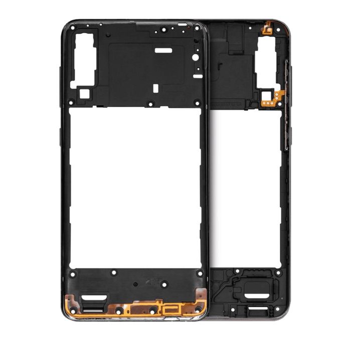 Mittelrahmen für Samsung Galaxy A30s (A307/ 2019) (Prism Crush Black)