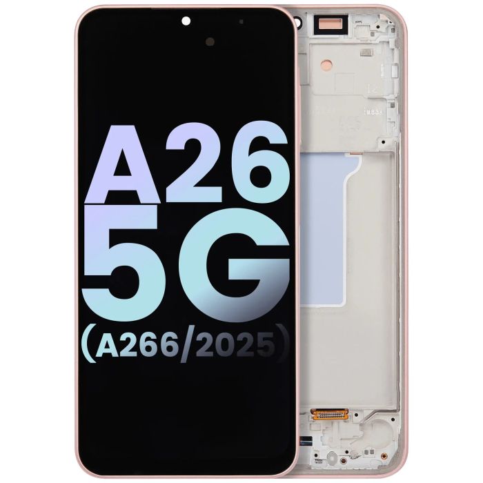 OLED Display mit Rahmen für Galaxy A26 5G (A266/ 2025) (Service Pack)