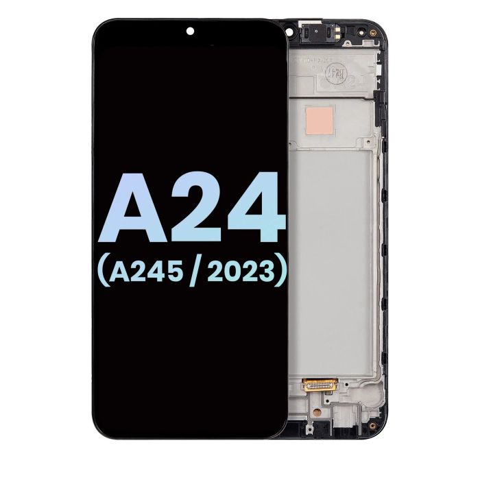 OLED Display mit Rahmen für Galaxy A24 4G (A245/ 2023) (Service Pack)
