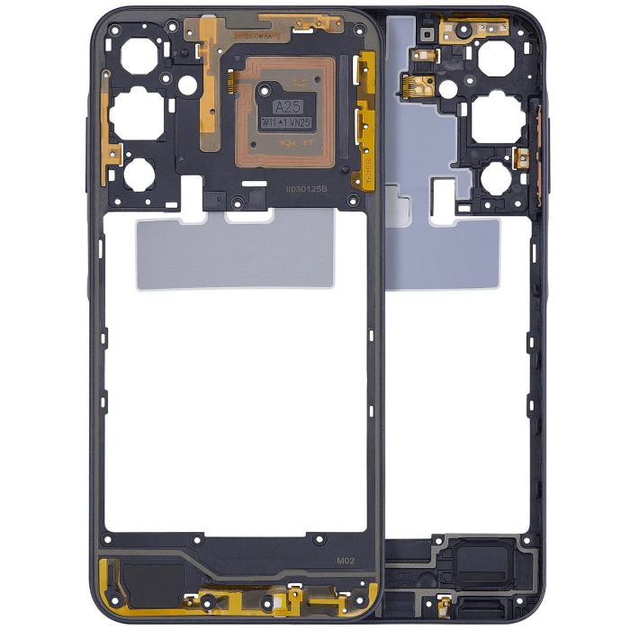 Mittelrahmen für Samsung Galaxy A25 5G (A256/ 2023) (Brave Black)