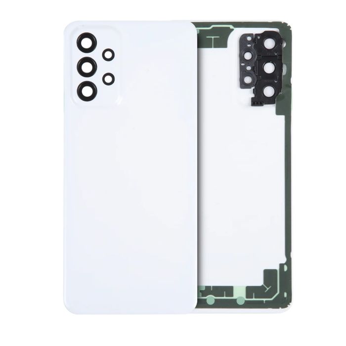 Rückglas mit Kameralinse für Samsung Galaxy A23 5G (Service Pack) (Weiß)