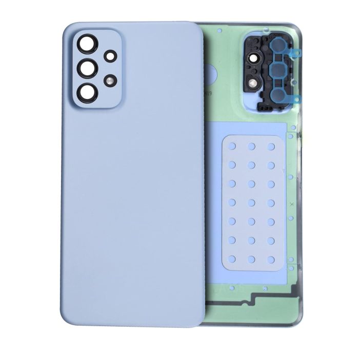 Rückglas mit Kameralinse für Samsung Galaxy A23 5G (Service Pack) (Blau)