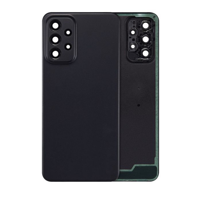Rückglas für Samsung Galaxy A23 5G (A236/ 2022) (Schwarz)