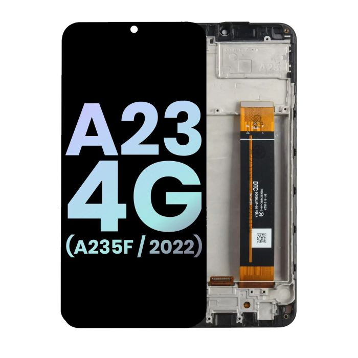 LCD Display mit Rahmen für Galaxy A23 4G (A235F/ 2022) (Service Pack)