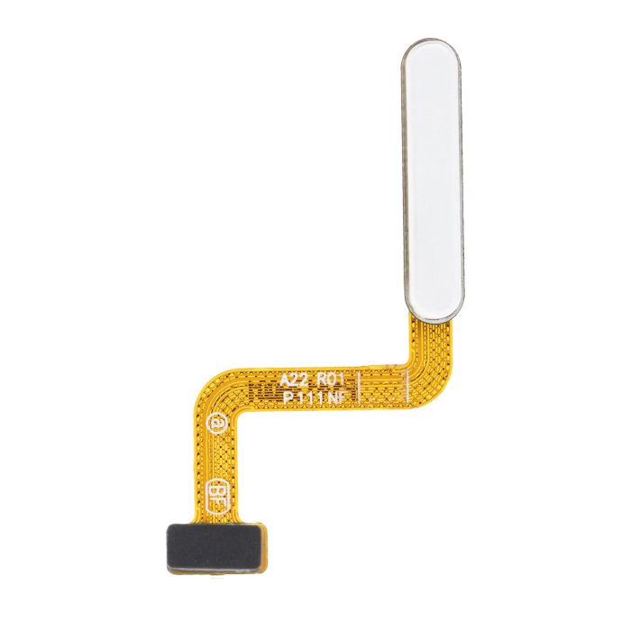 Fingerabdruck Leser mit Flexkabel für Samsung Galaxy A22 4G (A225/ 2021) (Weiß)