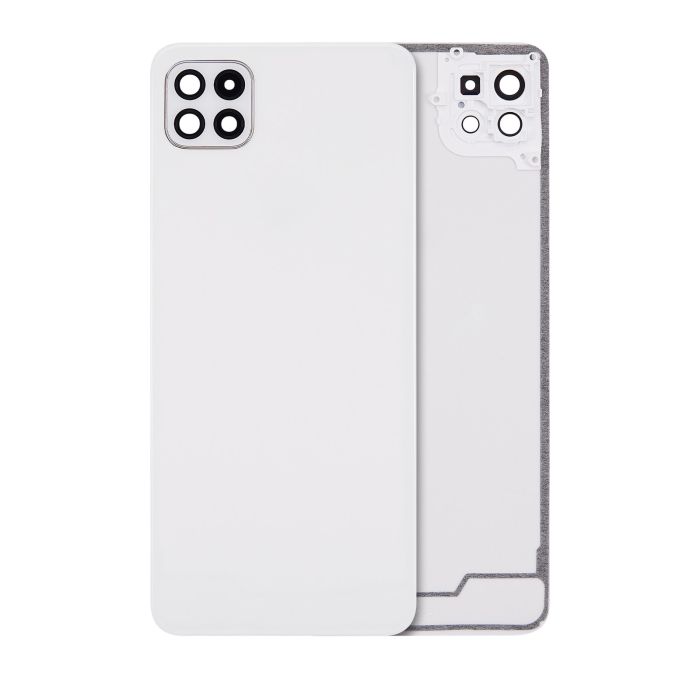 Rückglas mit Kameralinse für Galaxy A22 5G (A226/ 2021) (Weiß)