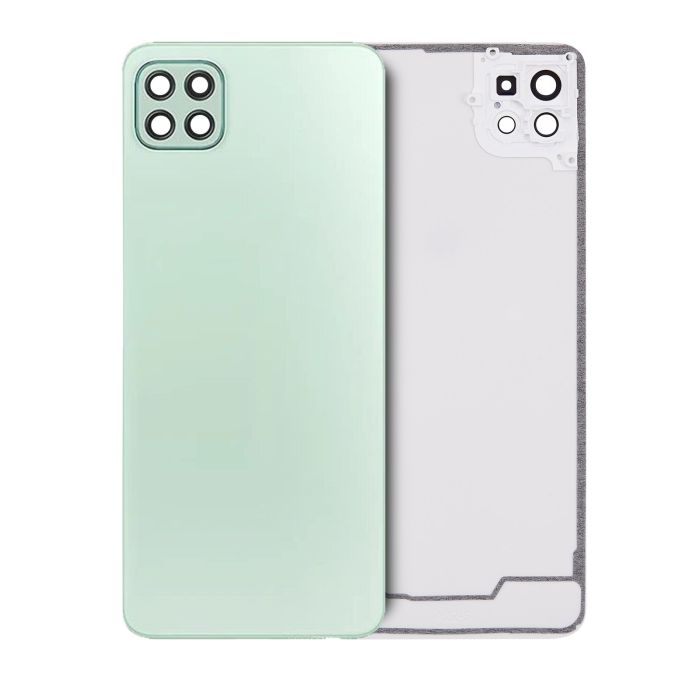 Rückglas mit Kameralinse für Samsung Galaxy A22 5G (Service Pack) (Grün)