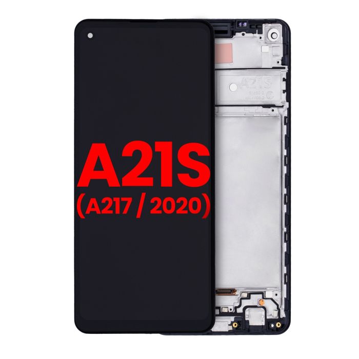 LCD Display mit Rahmen für Galaxy A21s (A217/ 2020) (All Colors)