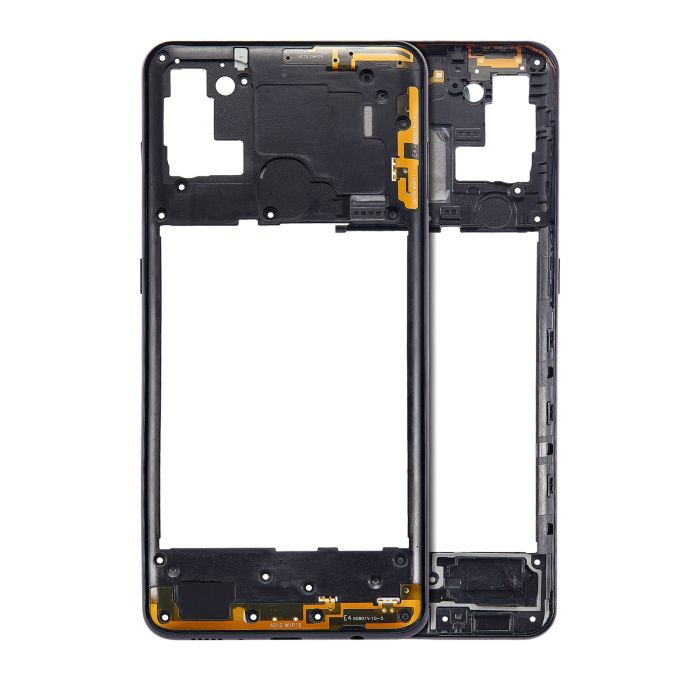 Mittelrahmen für Samsung Galaxy A21s (A217/ 2020) (Schwarz)