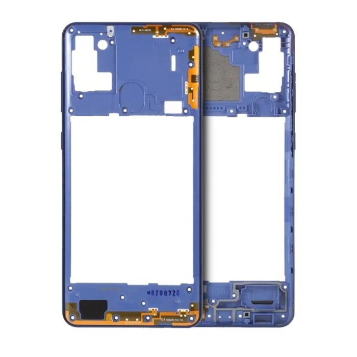 Mittelrahmen für Samsung Galaxy A21S (A217/ 2020) (Blau)