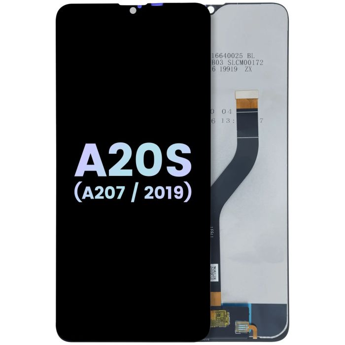 LCD Display ohne Rahmen für Galaxy A20s (A207/ 2019) (All colors) (Service Pack)