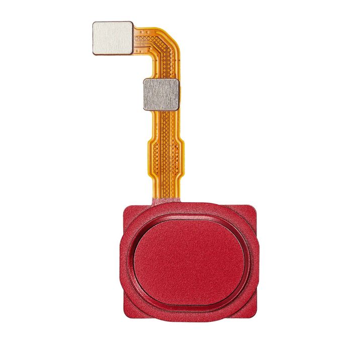 Fingerabdruck Leser mit Flexkabel für Samsung Galaxy A20s (A207/ 2019) (Rot)