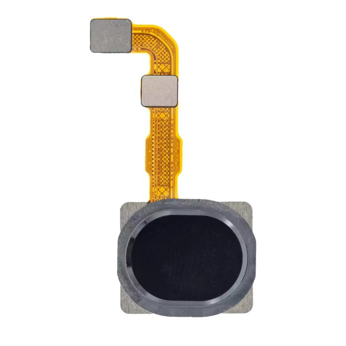 Fingerabdruck Leser mit Flexkabel für Samsung Galaxy A20s (A207/ 2019) (Schwarz)