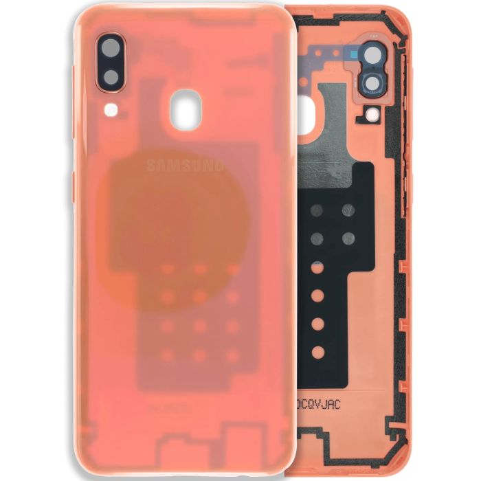 Rückseite Abdeckung für Samsung Galaxy A20e (A202/ 2019) (Service Pack) (Coral)