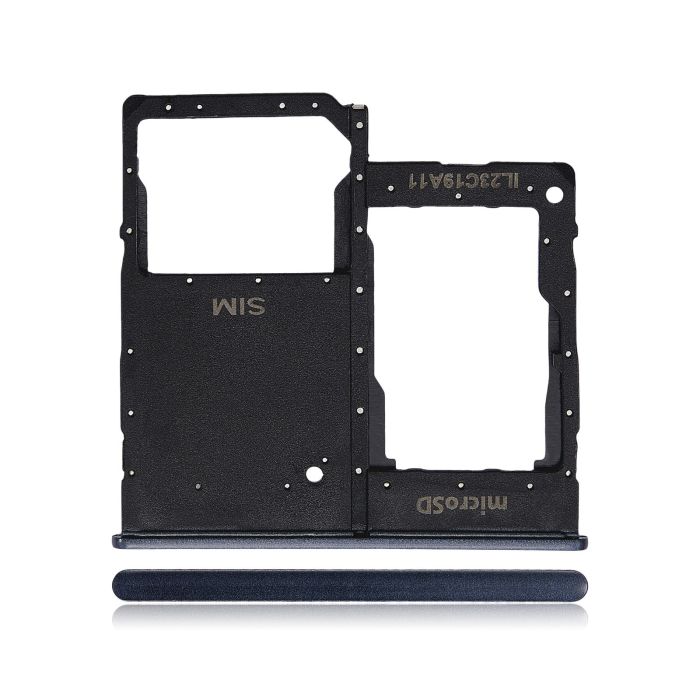 SIM-Kartenschacht Single für Samsung Galaxy A20e (A202/ 2019) (Schwarz)