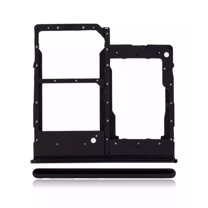 SIM-Kartenschacht Dual für Samsung Galaxy A20E (A202/ 2019) (Schwarz)