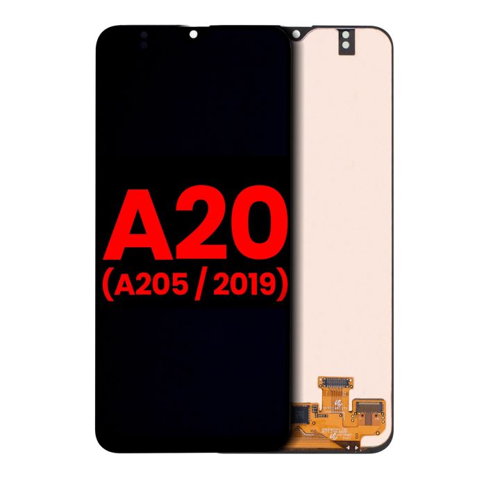 OLED Display ohne Rahmen für Galaxy A20 (A205/ 2019) (All Models) (All Colors)