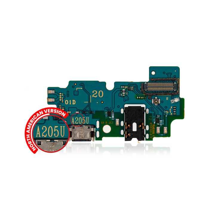 Ladebuchse mit Platine für Galaxy A20 (A205U/ 2019) (PART# GH96-12538A)