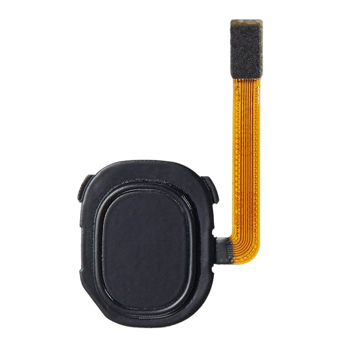Fingerabdruck Leser mit Flexkabel für Samsung Galaxy A20 (A205/ 2019) (Schwarz)