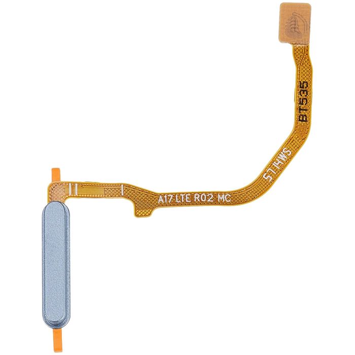 Fingerabdruck Leser mit Flexkabel für Galaxy A17 4G (A175/ 2025) (Licht blue)