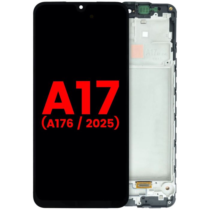 OLED Display mit Rahmen für Galaxy A17 5G (A176/ 2025) (All Colors)