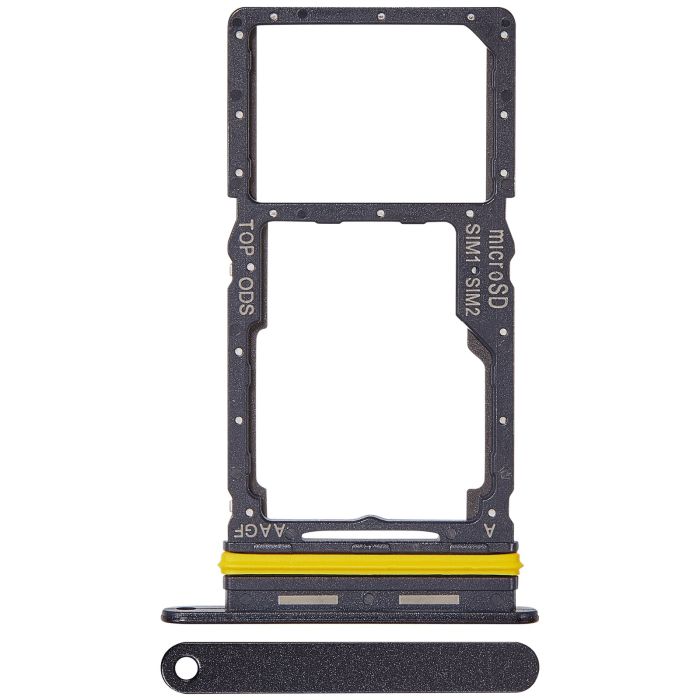 SIM-Kartenschacht Dual für Galaxy A17 5G (A176/ 2025) (Premium) (Schwarz)