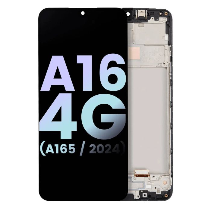 OLED Display mit Rahmen für Galaxy A16 4G (A165/ 2024) (Service Pack)