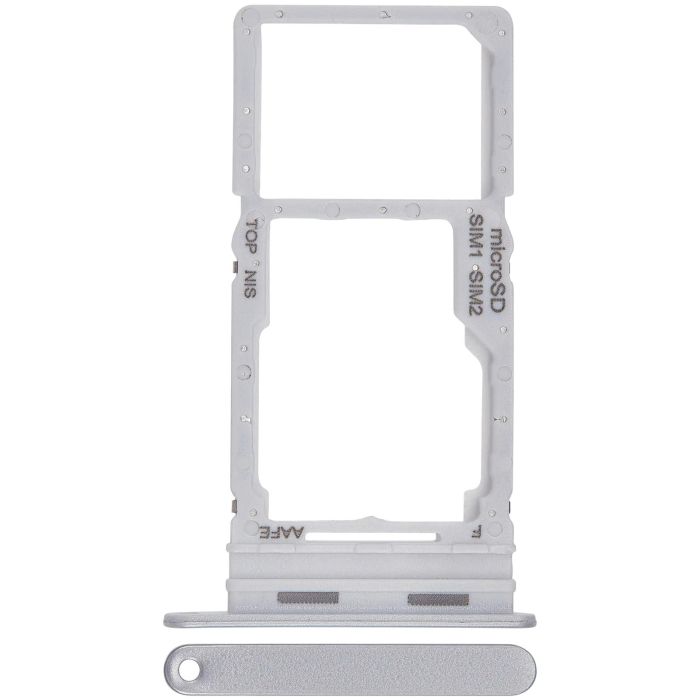 SIM-Kartenschacht Dual für Samsung Galaxy A16 4G (A165/ 2024) (Premium) (Grau)
