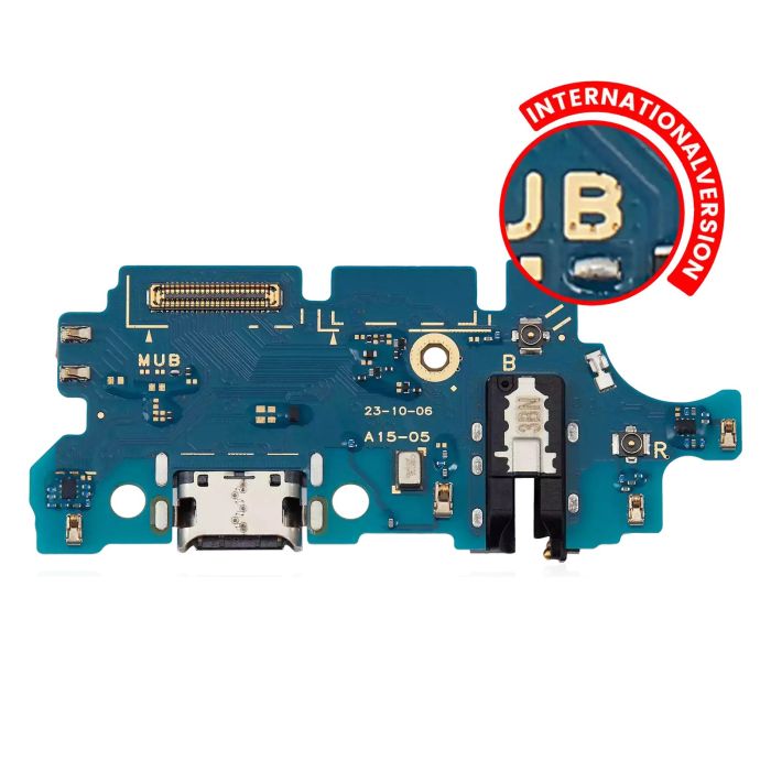 Ladebuchse Platine mit Kopfhörerbuchse für Galaxy A15 (A155/ 2023) (A156/ 2023)