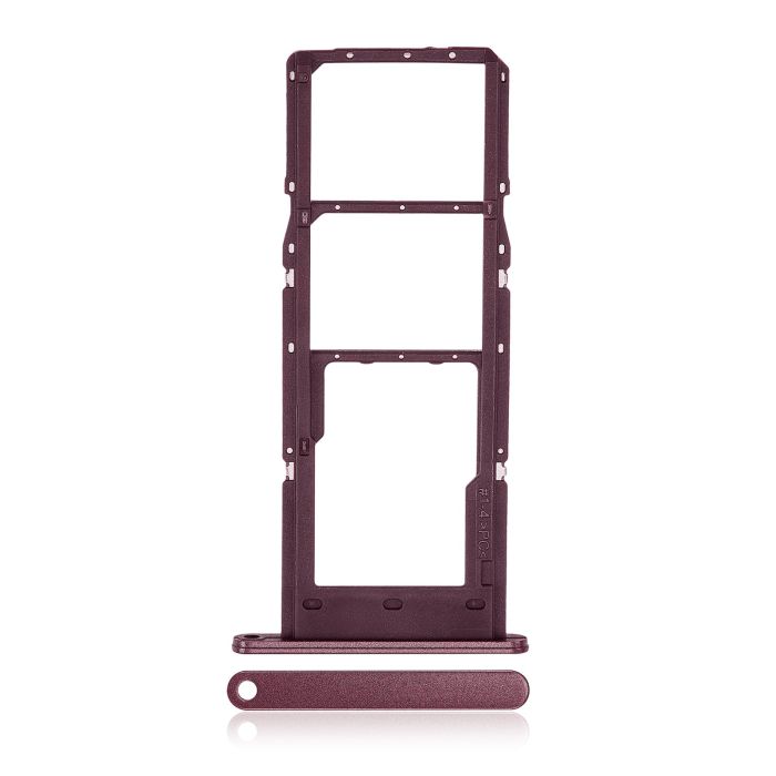 SIM-Kartenschacht Dual für Samsung Galaxy A14 5G (A146F/ 2023) (Dark Red)