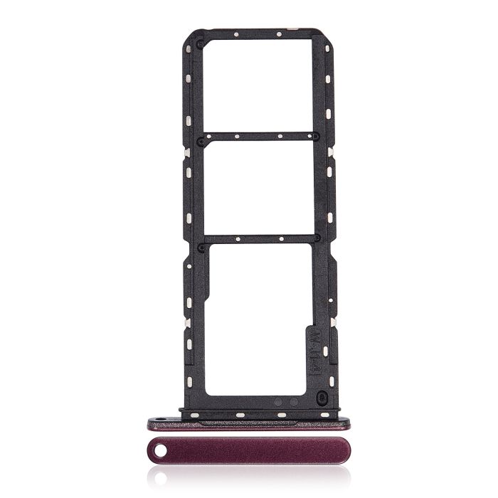 SIM-Kartenschacht Dual für Samsung Galaxy A14 5G (A146P/ R/ 2023) (Dark Red)