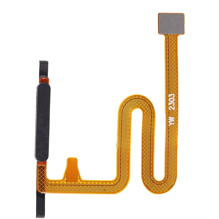 Fingerabdruck Leser mit Flexkabel für Samsung Galaxy A14 (A145P/ 2023) (Schwarz)