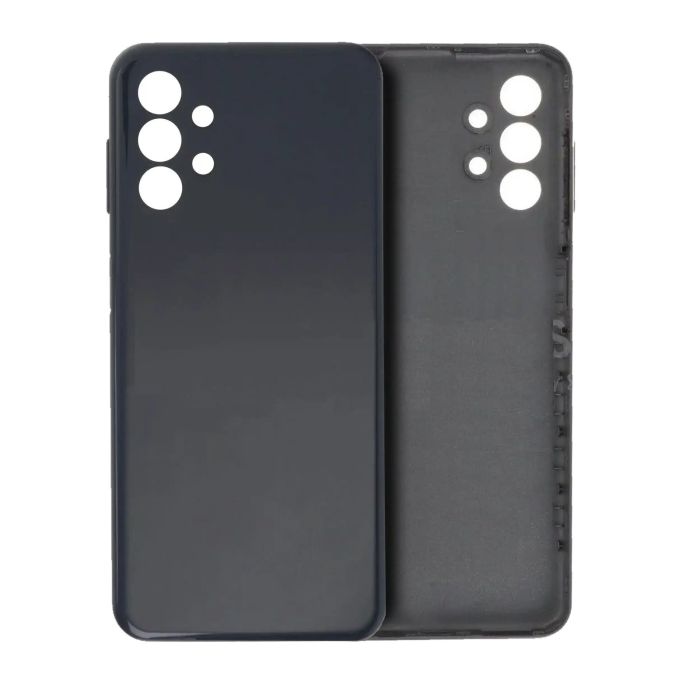 Rückglas für Samsung Galaxy A13 4G (A135/ 2022) (Service Pack) (Schwarz)