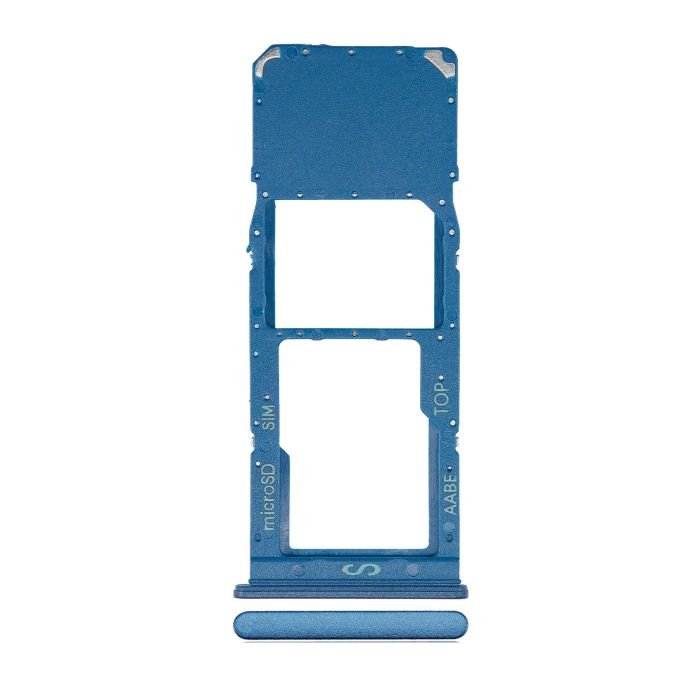 SIM-Kartenschacht Single für Samsung Galaxy A12 (A125/ 2020) (Blau)