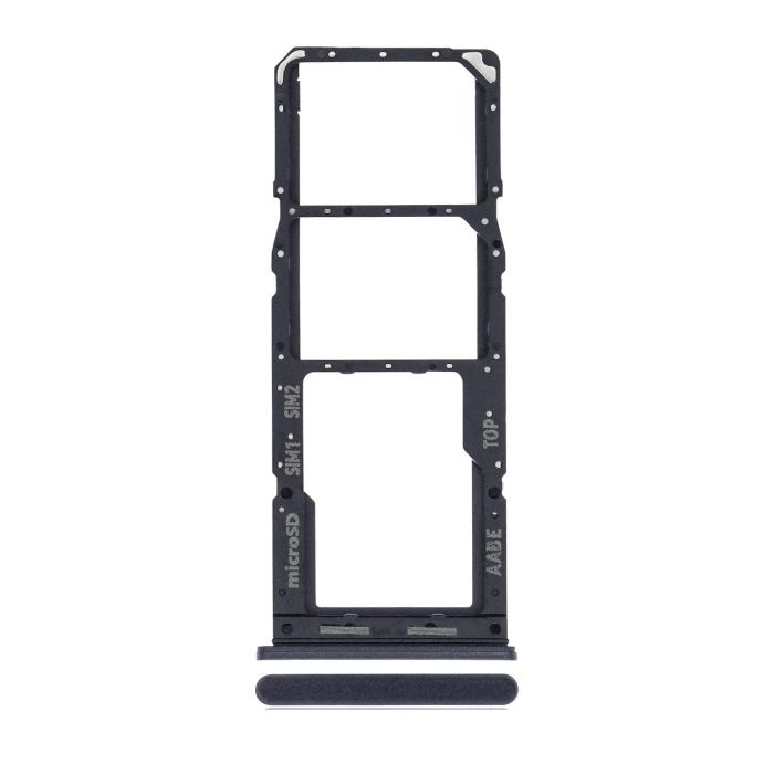 SIM-Kartenschacht Dual für Samsung Galaxy A12 (A125/ 2020) (Schwarz)