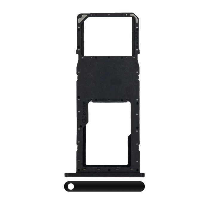SIM-Kartenschacht Single für Samsung Galaxy A11 (A115/ 2020) (Schwarz)